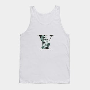 Flower Alphabet Y Tank Top